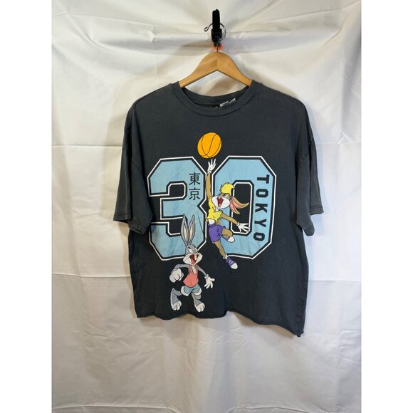 Looney Tunes Tokyo tshirt  oversized fun large graphic  bugs bunny small Tshirt - Picture 1 of 13